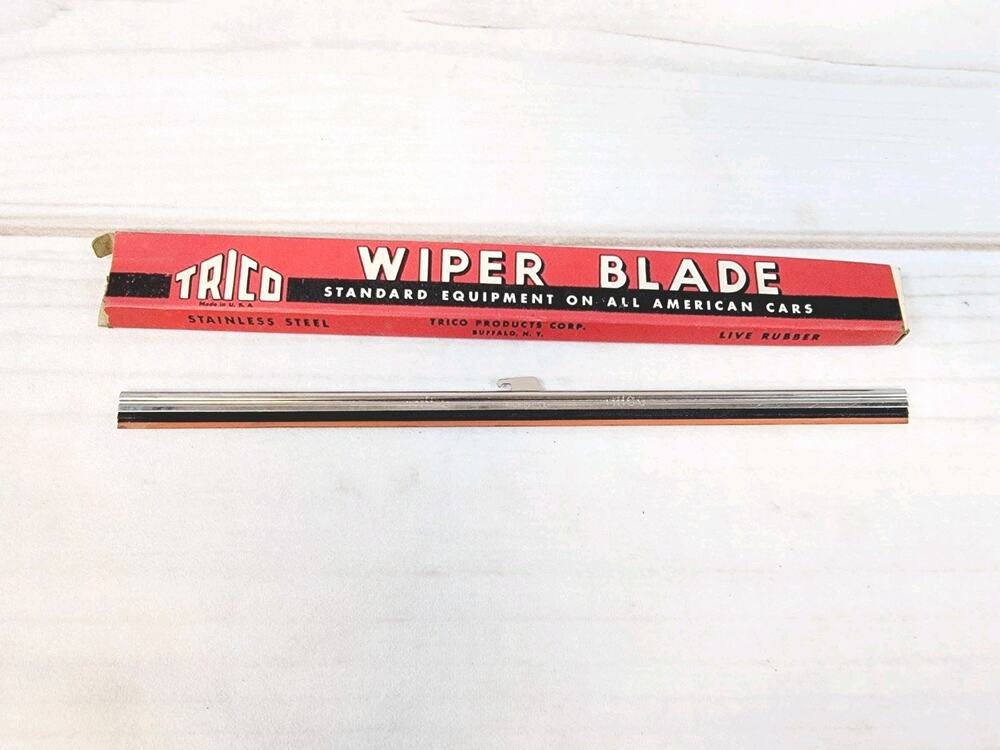 Vintage Trico 1935 Single Windshield Wiper Blade P-778-40-C 10" w/ Original Box